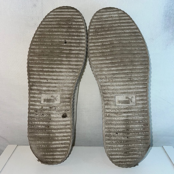 FENTY PUMA by Rihanna - Men's 12US Creepers - Glo White Patent Leather - RARE!!! - Picture 12 of 13